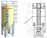 Силосы цемента сварные СЦв Таразе от завода производителя Стройтехника